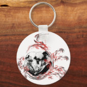 stierendogge sleutelhanger (Voorkant)