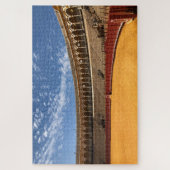 Stierengevechten in Sevilla, Spanje — Jigzaag Puzz Legpuzzel (Verticaal)