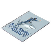 Stierenhaai berijden notitieboek (Linkerzijde)