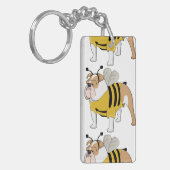 stierenhommel sleutelhanger (Voorkant Links)