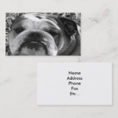 stierenhondenliefde visitekaartje (Voorkant / Achterkant)