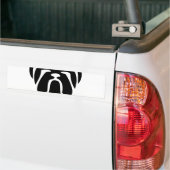 stierenhondstam bumpersticker (Op Truck)
