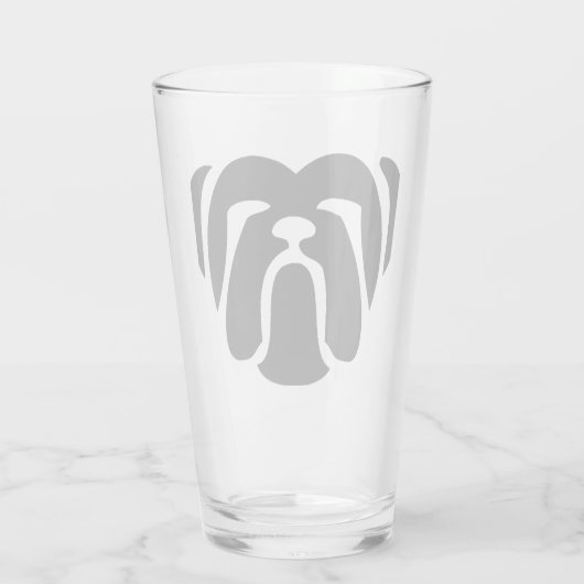 stierenhondstam glas (Achterkant)