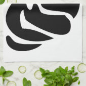 stierenhondstam theedoek (Gevouwen)