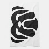 stierenhondstam theedoek (Verticaal)