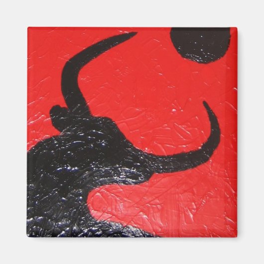 stierenmagneet magneet (Voorkant)