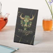 stierenmarkt | Handelsleven Reclamebord Met Voetstuk (Insitu)