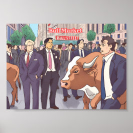 Stierenmarkt Poster