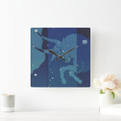 Stierenstierenconstellatie  Zodiac Astrologie Vierkante Klok (Huis)