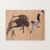 Stierenvechter Madrid. Legpuzzel (Horizontaal)