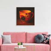 Stierenvechter torero canvas afdruk (Insitu (Woonkamer))