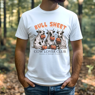 Stierenvel, grappig Halloween T-shirt
