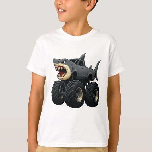 Stierhaai Monstertruck T-shirt (Voorkant)