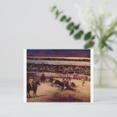Stierkampf Briefkaart (Staand voorkant)