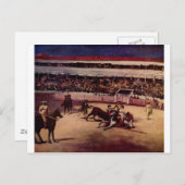 Stierkampf Briefkaart (Voorkant / Achterkant)
