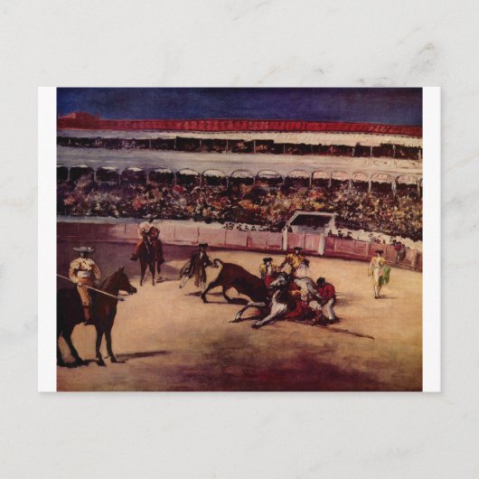Stierkampf Briefkaart (Voorkant)