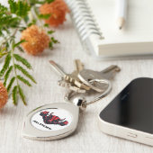 Stierkracht Sleutelhanger (Zijkant)