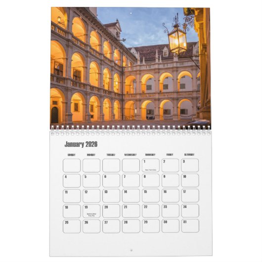 Stiermarken-Oostenrijk kalender (Jan 2026)