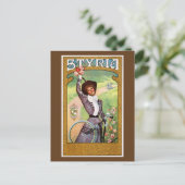 Stiermarken, Vintage Oostenrijk Briefkaart (Staand voorkant)