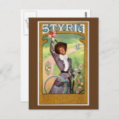 Stiermarken, Vintage Oostenrijk Briefkaart (Voorkant / Achterkant)