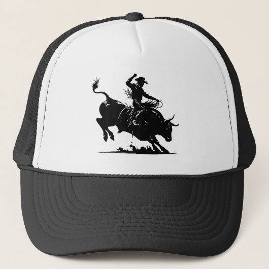 Stierrenrijder Rodeo Trucker Pet (Voorkant)