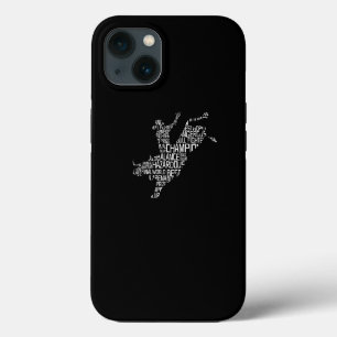 Stierrenrijder Woordwolk  iPhone 13 Hoesje