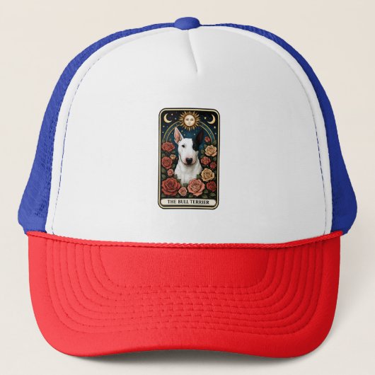 Stierterriër Trucker Pet (Voorkant)