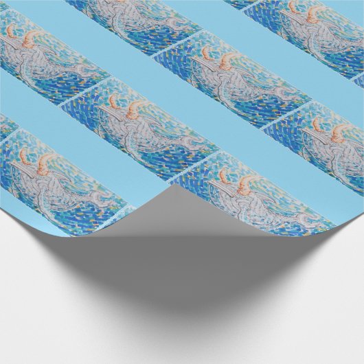 stierwalvis cadeaupapier (Hoek)