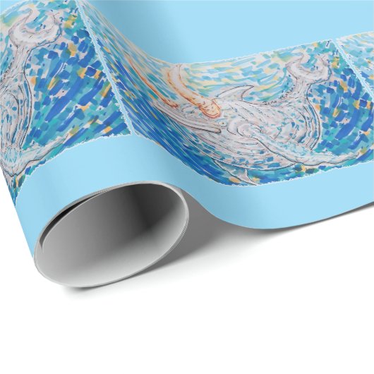 stierwalvis cadeaupapier (Rol Hoek)