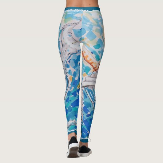 stierwalvis leggings (Achterkant)