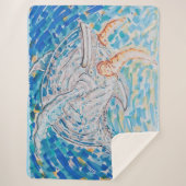 stierwalvis sherpa deken (Voorkant)