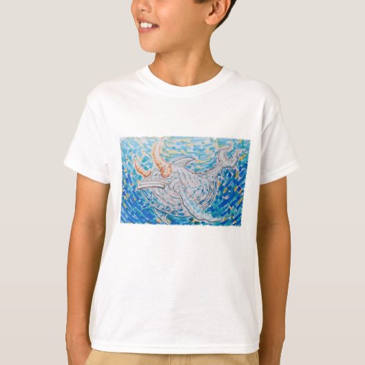 stierwalvis t-shirt (Voorkant)