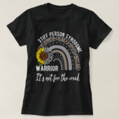 Stiff Person Syndrome shirten, shirten voor bewust T-shirt (Design voorkant)