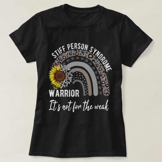 Stiff Person Syndrome shirten, shirten voor bewust T-shirt (Design voorkant)