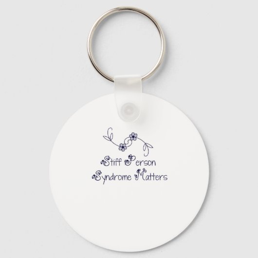 Stiff Person Syndrome telt Sleutelhanger (Voorkant)