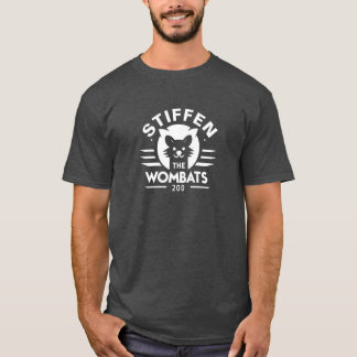 Stiffen the Wombats: een veerkrachtig Wildlife T-s T-shirt