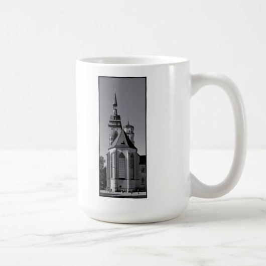 Stiftskirche Stuttgart Deutschland Tasse Koffiemok (Rechts)
