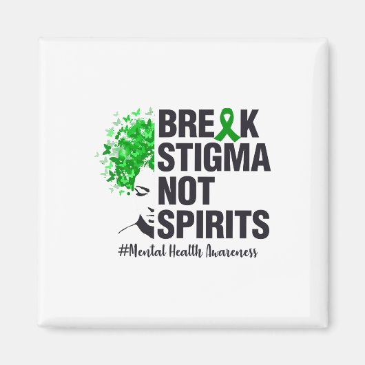Stigma doorbreken, geen levens magneet (Voorkant)