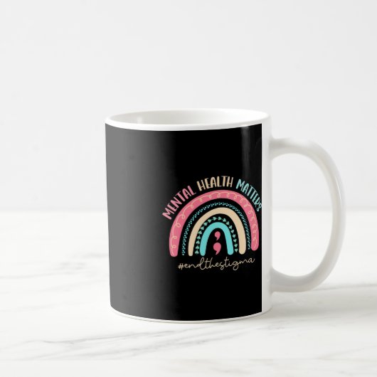 Stigma Mental Awaren beëindigen Koffiemok (Rechts)