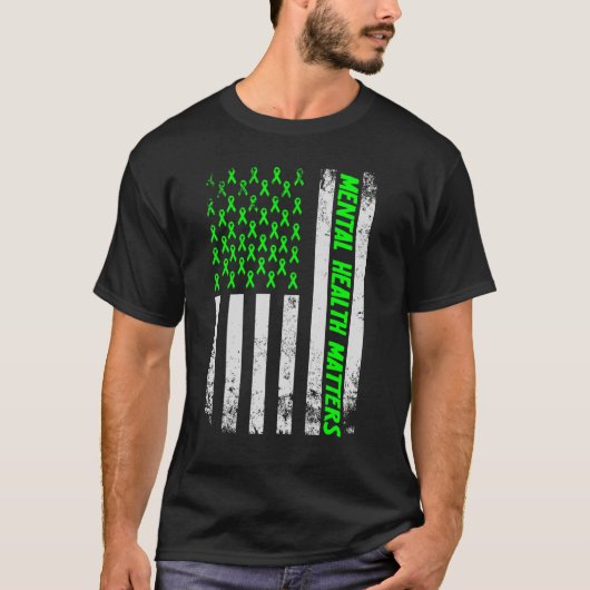 Stigma Mental Awaren beëindigen T-shirt (Voorkant)