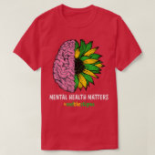 Stigma Mental Awaren beëindigen T-shirt (Design voorkant)