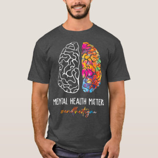 Stigma Mental Awaren beëindigen T-shirt