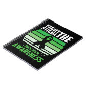 Stigma Mental Health Awareness Maand bestrijden Notitieboek (Linkerzijde)