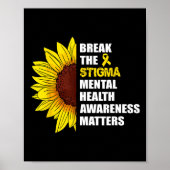 Stigma Mental Health Awareness Matets S Poster (Voorkant)