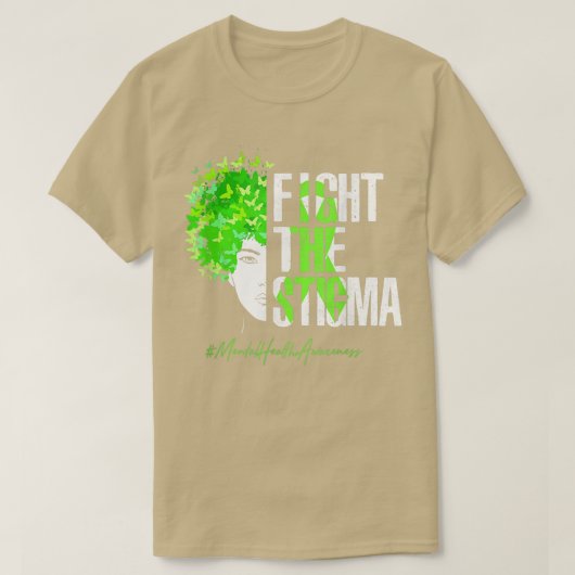 Stigma Tshirt Mental Health Awareness Gr. (Design voorkant)