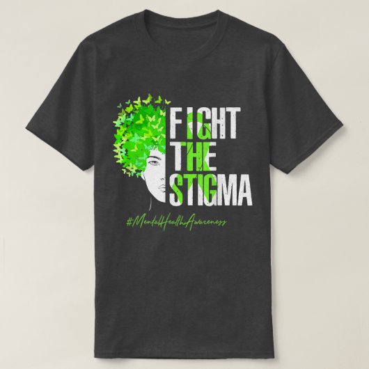 Stigma Tshirt Mental Health Awareness Gr. (Design voorkant)