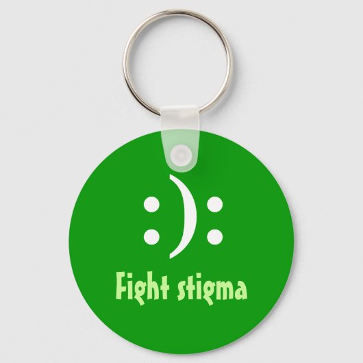 :), stigmatisering van de strijd: sleutelhanger (Voorkant)