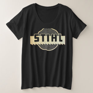 Stihl Chainzaag Mannen Neck Top Sports Cotton Roun