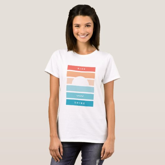 stijf T-shirt voor vrouwen (Voorkant volledig)