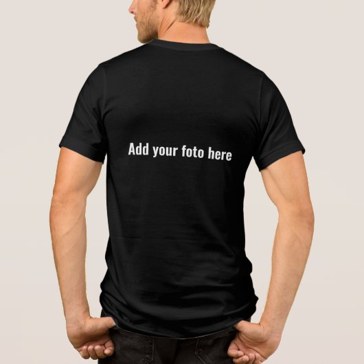 Stijg boven de gewone Omarm je Grootheid Tri-Blend Shirt (Achterkant)